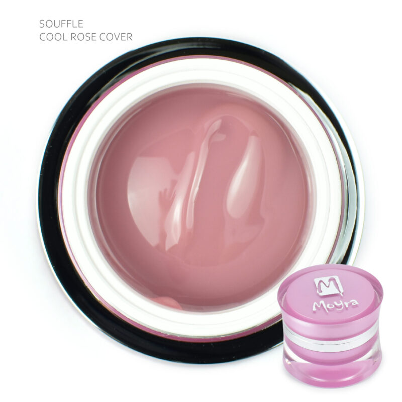 Moyra Stavebný gél - Souffle Cool Rose Cover 5g