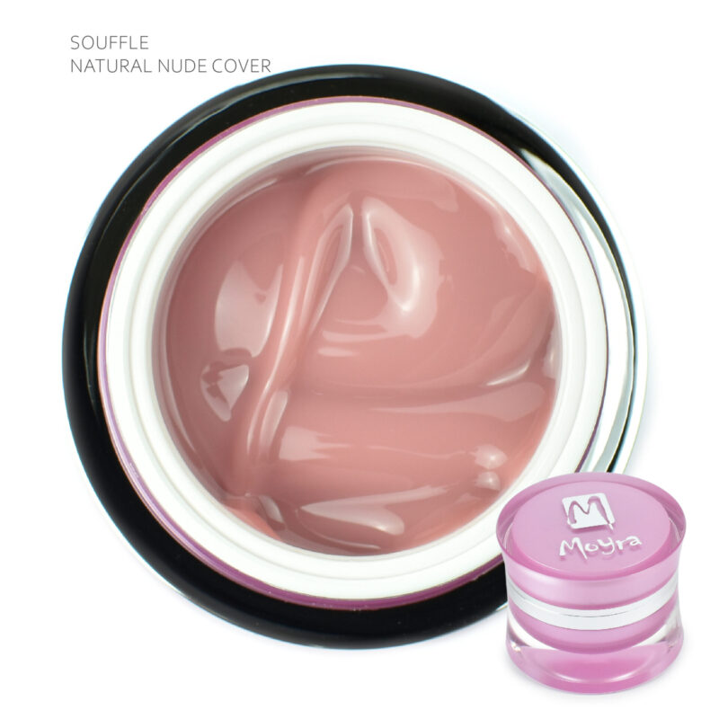 Moyra Stavebný gél - Souffle Natural Nude Cover 30g