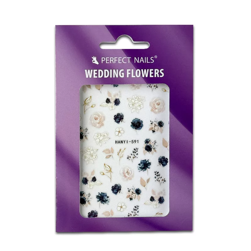 PerfectNails Nálepky Wedding Flowers