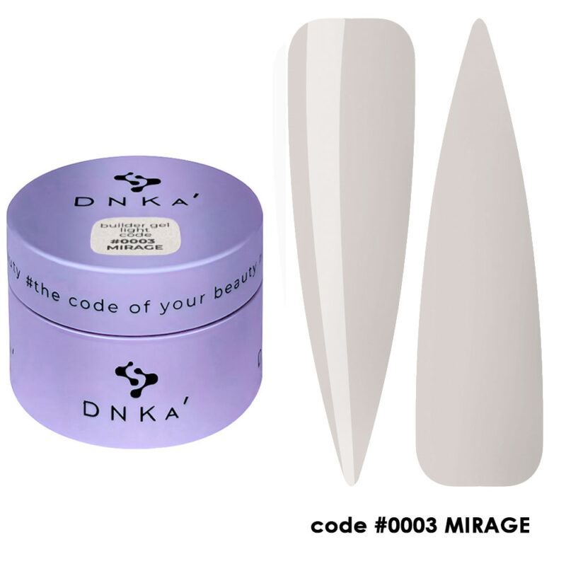 DNKa' Builder Gel Light č. 0003 Mirage 30ml