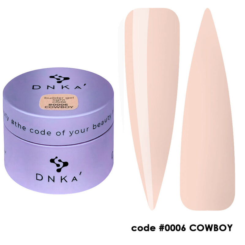 DNKa' Builder Gel Light č. 0006 Cowboy 30ml