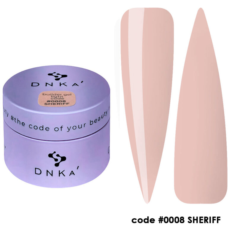 DNKa' Builder Gel Light č. 0008 Sheriff 30ml