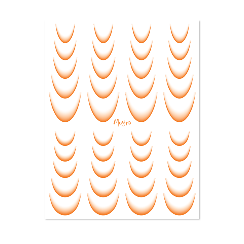 Moyra Vodolepka Ombre 14 Orange