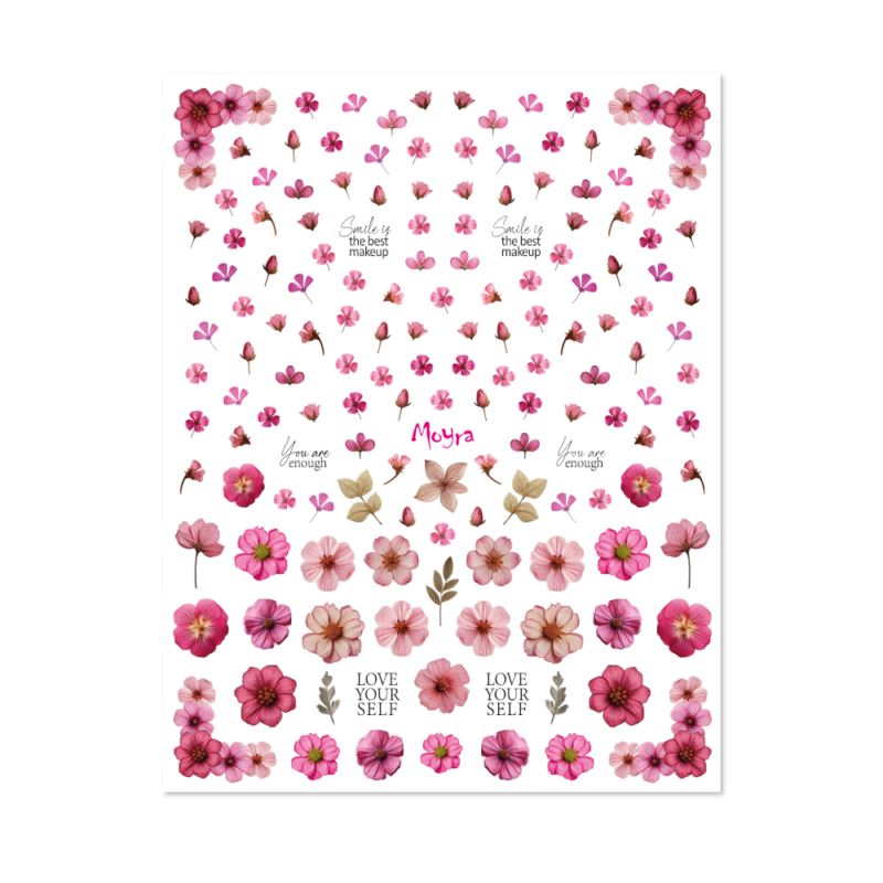 Moyra Vodolepka Ombre 15 Dried flowers Pink