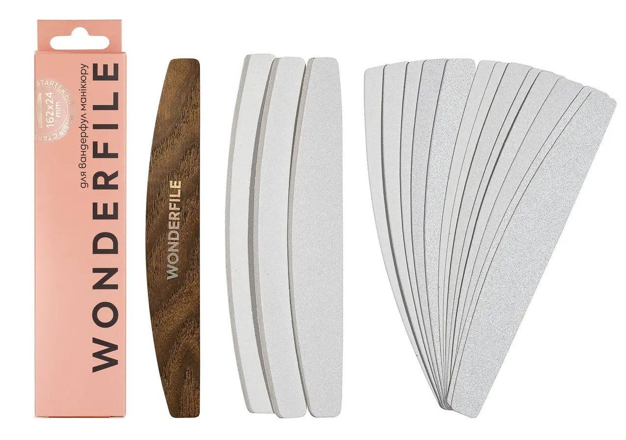 Wonderfile Wooden Base starter kit 162x24mm (17 ks)